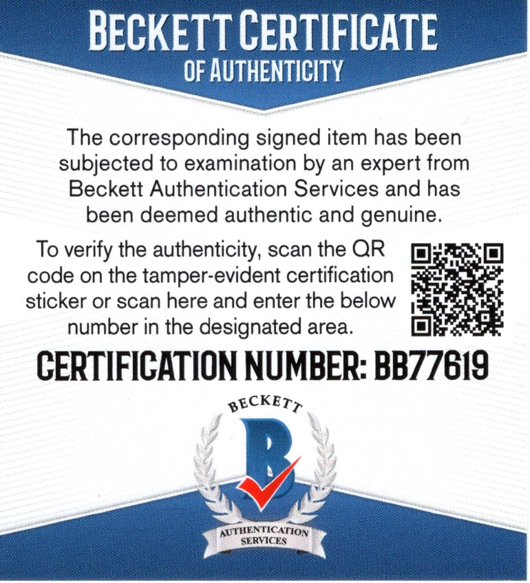 Hockey- Autographed- Ryan Donato Signed Seattle Kraken Hockey Stick Blade Beckett Authentication Cert 1