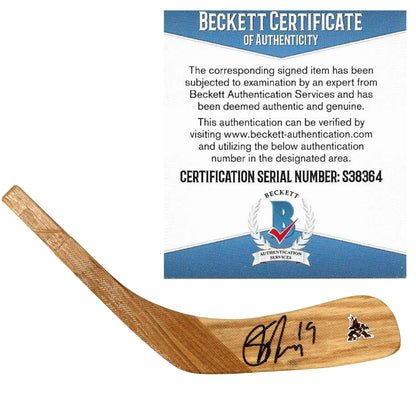 Hockey Stick Blades- Autographed- Shane Doan Signed Arizona Coyotes Signed Hockey Stick Blade - Proof Photo - Beckett BAS Authentication - 901