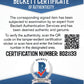 Footballs- Autographed- Shaquil Barrett Signed NFL Wilson Super Grip Football Beckett BAS Authentication Cert 2
