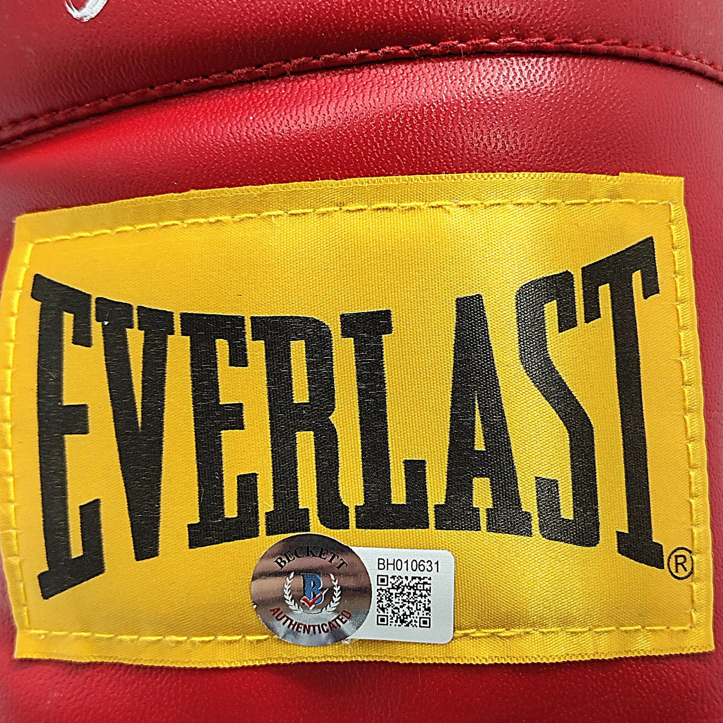 Boxing Gloves- Autographed- Shawn Porter Signed Red Everlast Boxing Glove Silver Signature Proof Photo Beckett Authentication 304