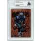Footballs- Autographed- Shawn Springs Signed Seattle Seahawks 1997 Topps Finest Masters Football Card Beckett BAS Slabbed 00014226549 - 101