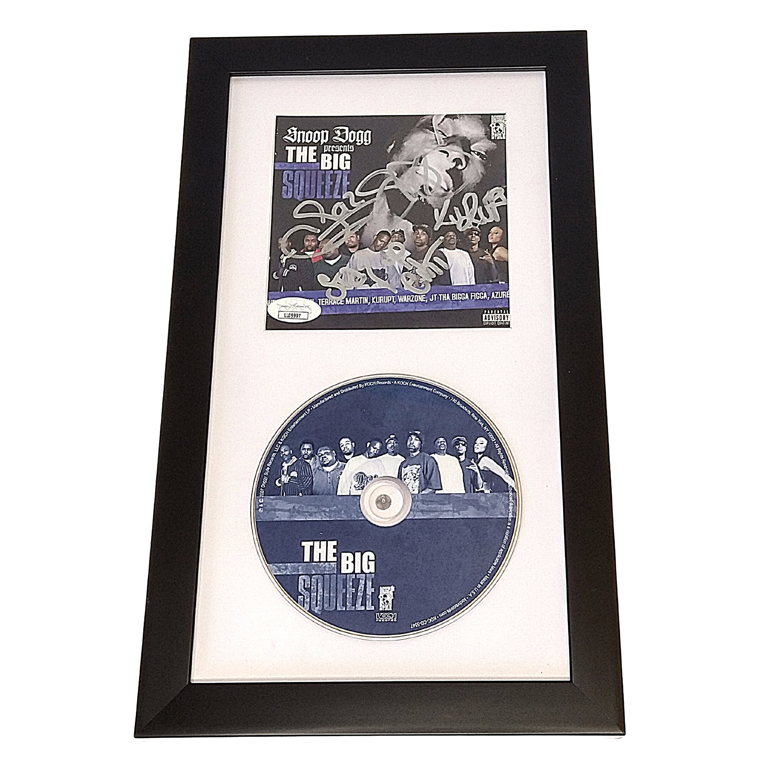 Snoop Dogg, Kurupt, Mc Eiht, Soopafly signed photo – signature close-up – JSA COA