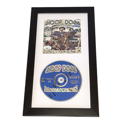 Music- Autographed- Snoop Dogg Signed The Game Is To Be Sold Not To Be Told Framed Compact Disc Cover Booklet with CD- JSA Authentication 104