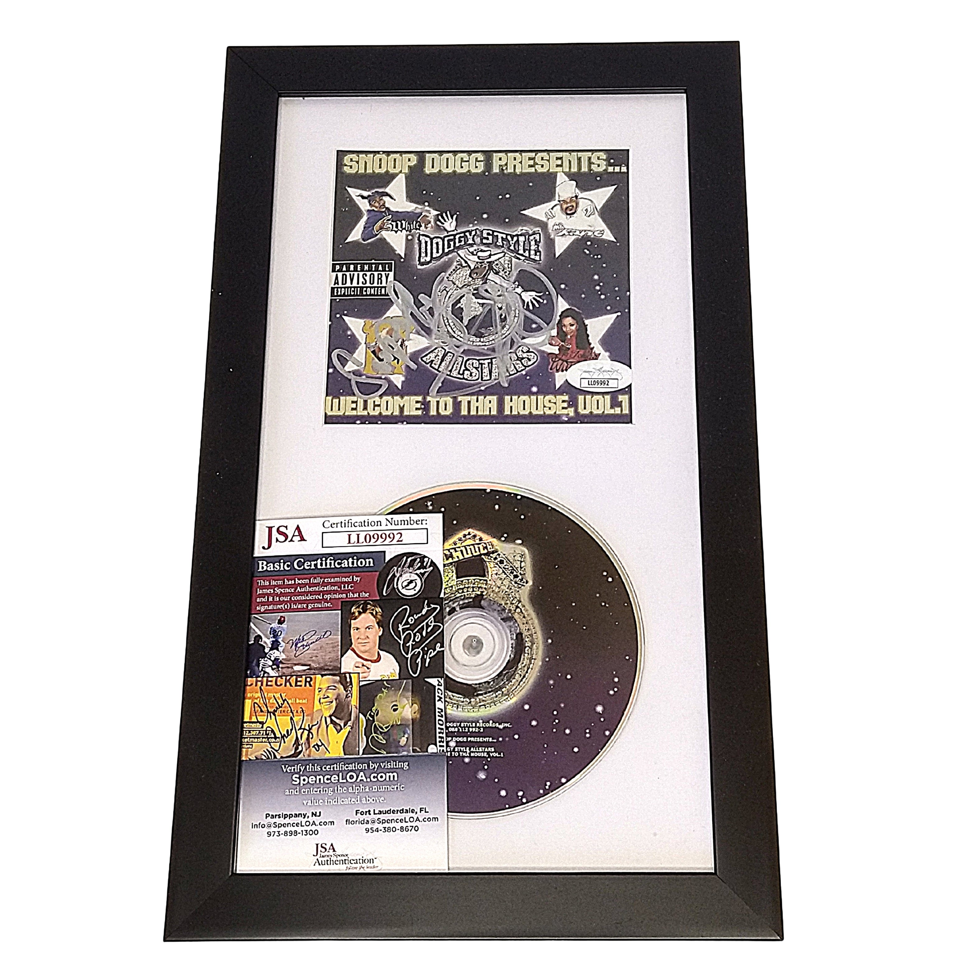 Snoop Dogg And Soopafly autographed photo – full view – JSA COA
