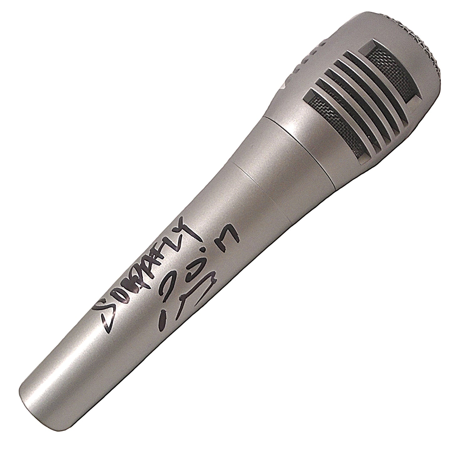 Music-Autographed - Rapper Soopafly Signed Pyle Full Size Microphone, Proof Photo - Beckett BAS 203