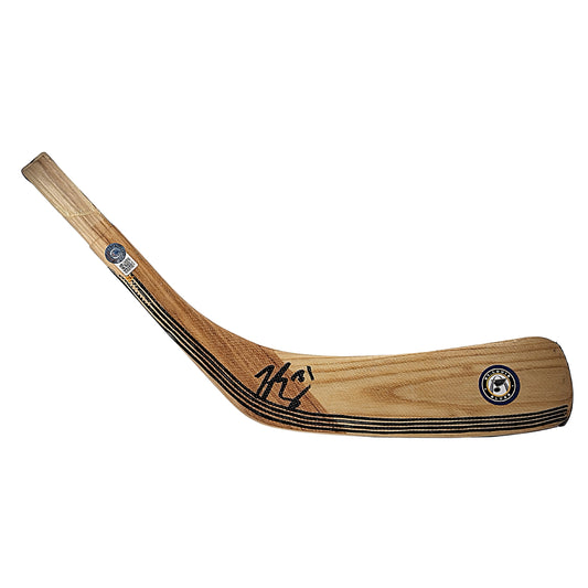 Hockey- Autographed- Tyler Bozak Signed St. Louis Blues Hockey Stick Blade Beckett Authentication 102