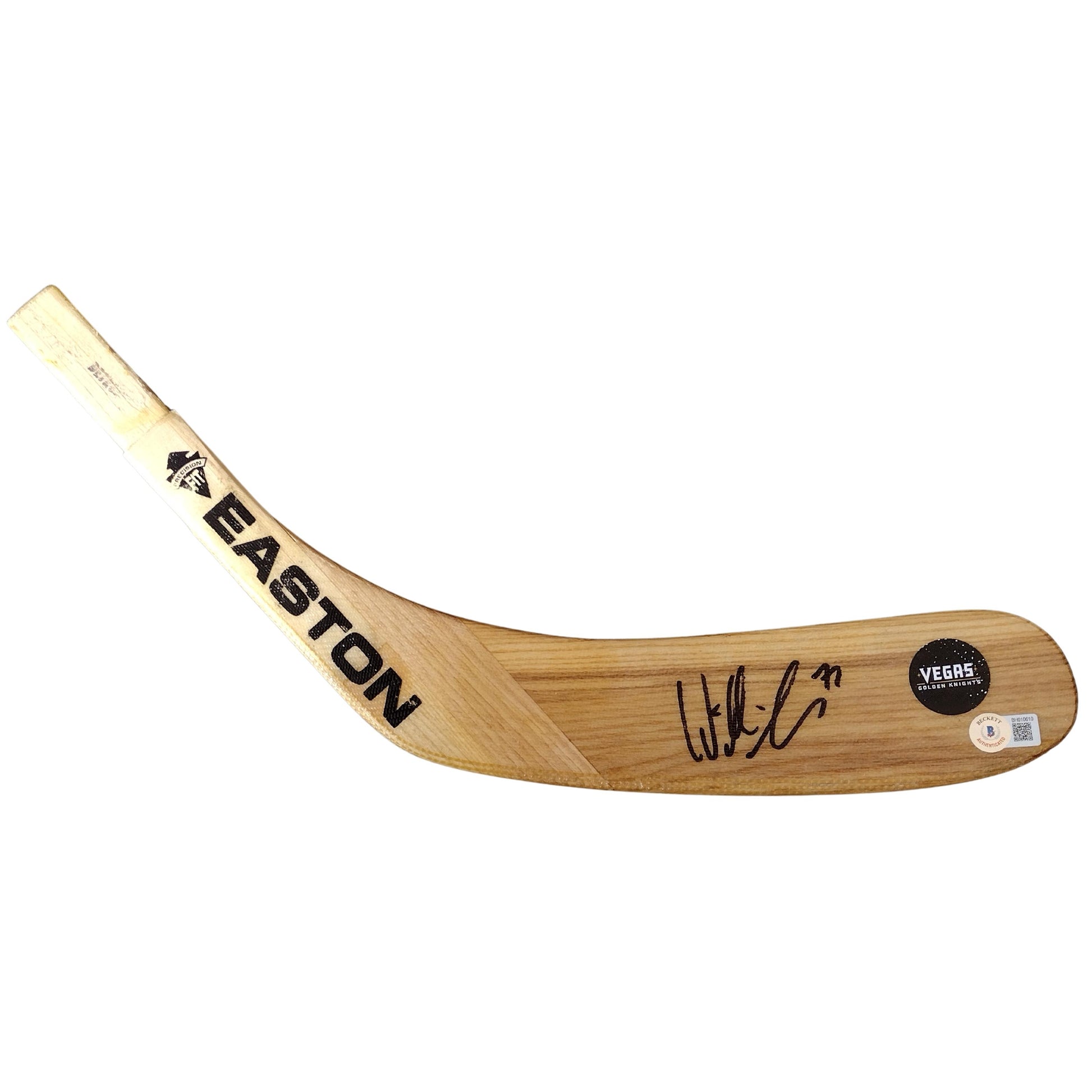 Hockey Stick Blades- Autographed- William Karlsson Signed Vegas Golden Knights Hockey Stick Blade Beckett Authentication 201